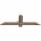 Ekena Millwork Eugene Smooth Timber Gable Bracket, Douglas Fir, 36"W x 12"H x 1 1/2"D x 3 1/2"F, 8/12 Pitch GBW036X12X0204EUG00SDF - alternate 3